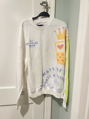 NWT ZARA GRAPHIC PRINT SWEATSHIRT SIZE M 6224/325/250 | eBay