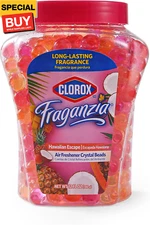 Fraganzia Hawaiian Escape Air Freshener Beads, 12 Ounces, 1 Pack