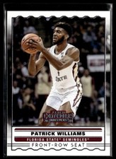 2020 Contenders Draft Picks Patrick Williams Front-Row Seat RC #SS-20 Seminoles