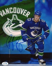 Vancouver Canucks Brock Boeser Autographed Signed 8x10 NHL Photo ACOA #11