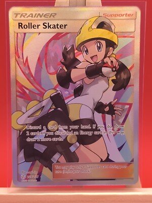 Rollschuh 235/236 Cosmic Eclipse Full Art Trainer Ultra Rare Pokemon Karte