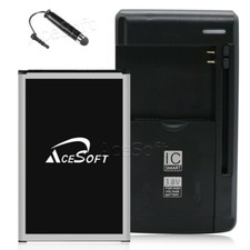 AceSoft 2770mAh Extended Slim Battery Universal Charger for LG Power L22C Phone