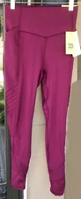 All In Motion Sculpted Motto Legging XS Ultra High Rise Plum Purple $40 New *Z