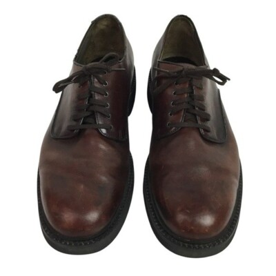 Timberland Derby Leather Shoes Mens Lace Dress Shoes Brown  display picture 3
