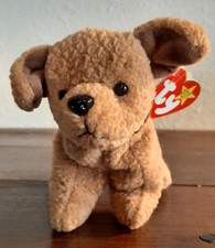 1996 Ty Tuffy the Terrier Beanie Babe 4108   Mint condition - So Cute
