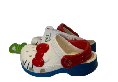 Crocs Hello Kitty Classic Clogs Kinder UK C5 US C5 EU 20-21