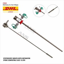 ANS Cystoscope Sheath with Obturator  Size 15.5Fr