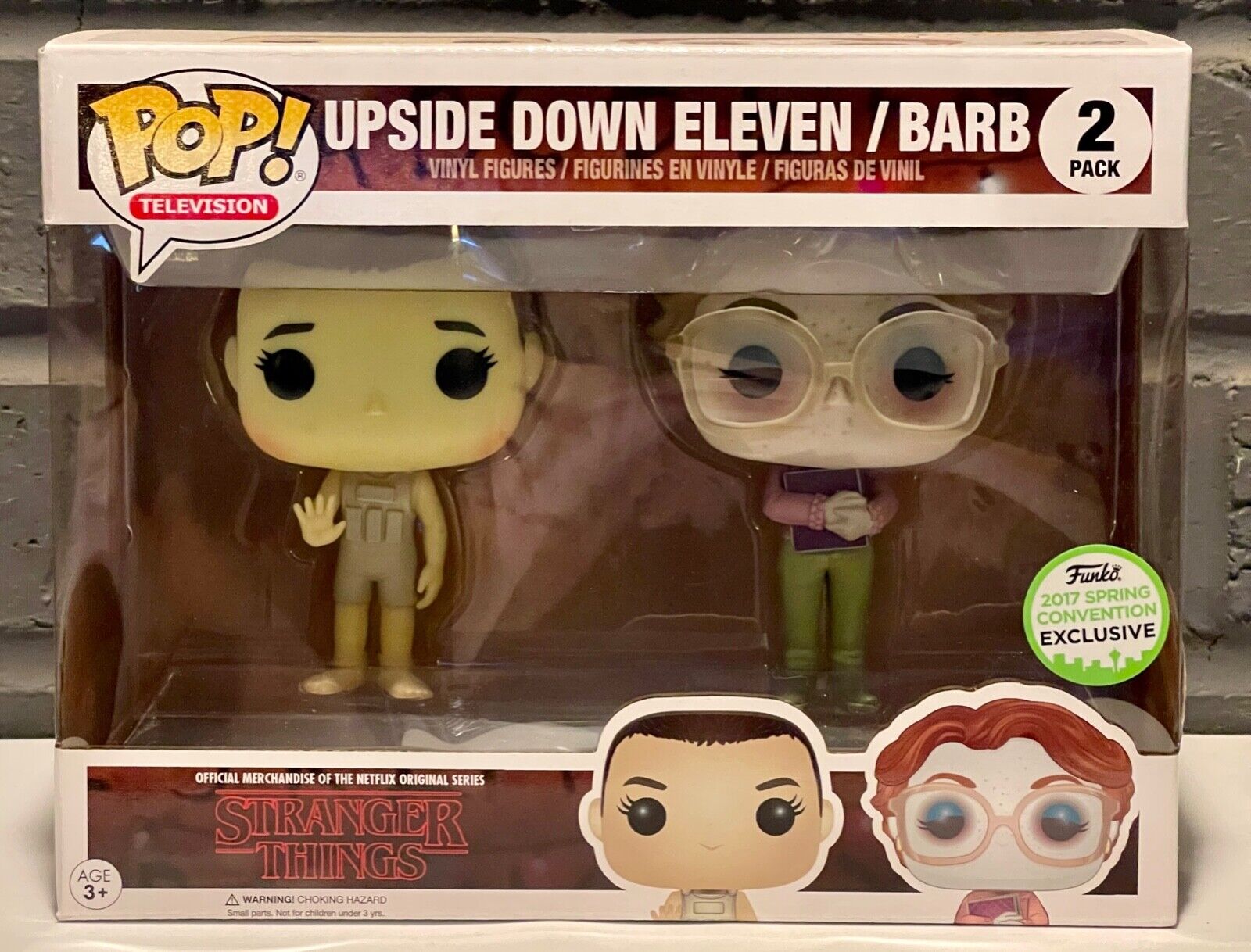 Stranger Things - Upside Down Eleven And Barb 2 Pack - POP