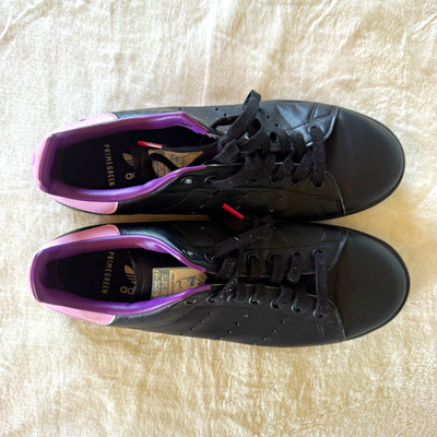 adidas Stan Smith Primegreen Disney Black Purple Pink Low Top Lace-Up GX5507