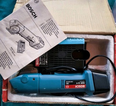 Bosch GUS 7.2V Cordless Universal Scissors with Charger Original Box Instructions Excellent