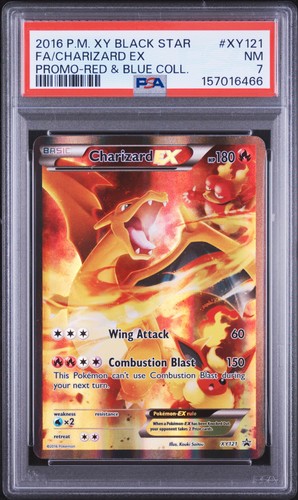 Charizard-EX graded PSA 7 for sale on eBay