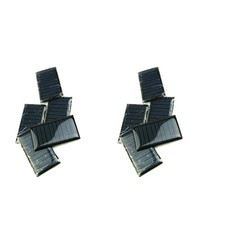 10 Pack DIY Toy 5V 30mA 53X30mm Micro Mini Small Power Solar Cells Panel