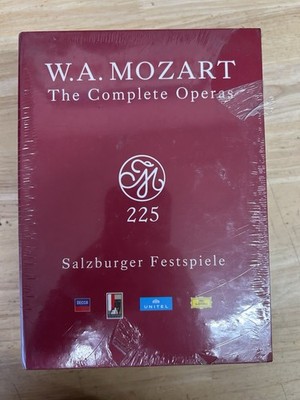 W.A. Mozart: the Complete Operas (DVD) 33 disc Set SEALED NEW Salzburg Festival