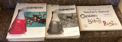 Apologia Chemistry (3rd ed) Textbook & Solutions/test, Notebook (Set Of 3)