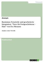 Anonymous | Rassismus, Vorurteile Und Gescheiterte Integration. Tiere FüR...