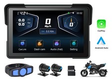Eonon P6 navigatore per moto Wireless GPS Touchscreen Carplay Android Auto TPMS