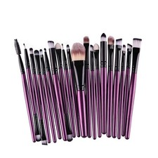 20 PC Professional Makeup Kit Eye Shadow Brush for Women Brushes