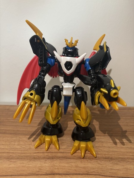 FIGURA DE ACCIÓN DIGIMON IMPERIALDRAMON DIGIVOLVING 2001 BANDAI 6" FIGHTER DRAGO