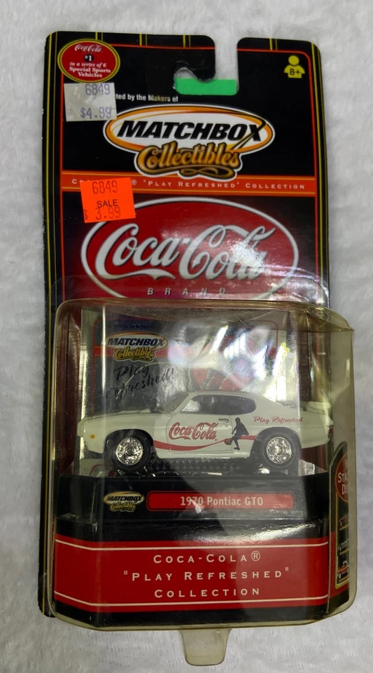 MATCHBOX COLLECTIBLES 1970 PONTIAC GTO / COCA-COLA / 1/64 Scale - Image 2 of 4