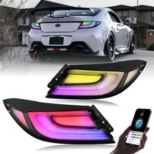 Paar RGB LED Rückleuchten für 2021-2025 Toyota GR86 Subaru BRZ Sequenz Blinker