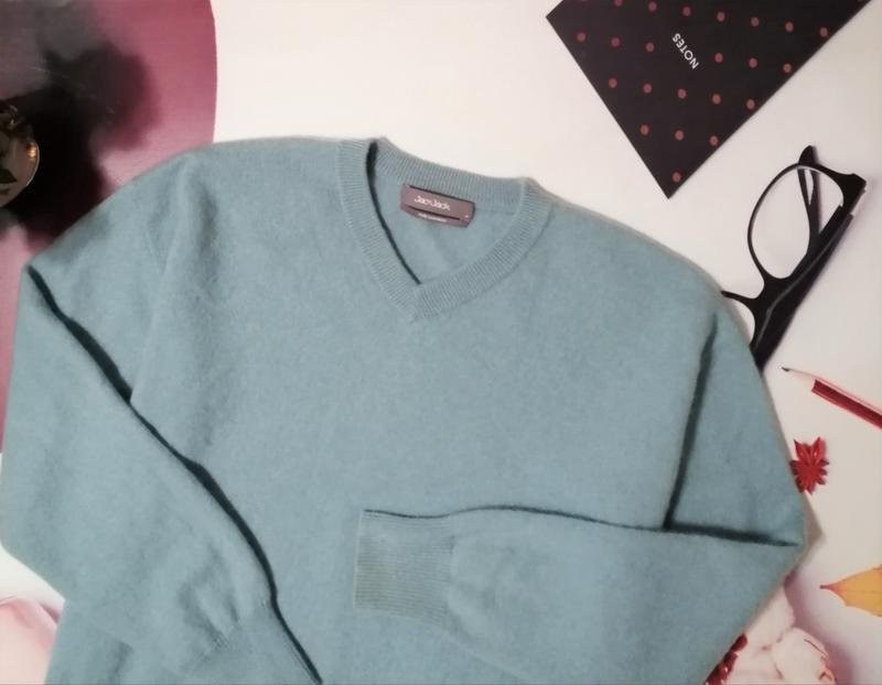 Women Jack & Jones sweater turquoise cashmere 38 View 5