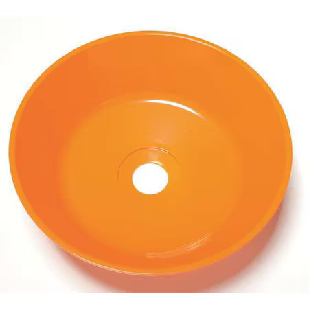 100-009org-r Replacement Wash Bowl, Plastic, Orange, For Use