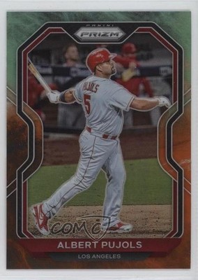 2021 Panini Prizm Cosmic Haze Prizm Albert Pujols #21 0f3j