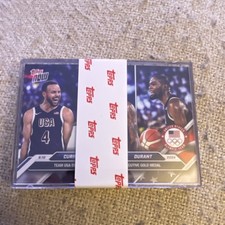 Topps NOW Olympics Team USA #26 LeBron James Steph Curry Durant SP  
