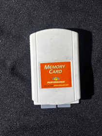 Lot of 2 Sega Dreamcast Memory Cards - OEM VMU & Performance Card AS IS Untested