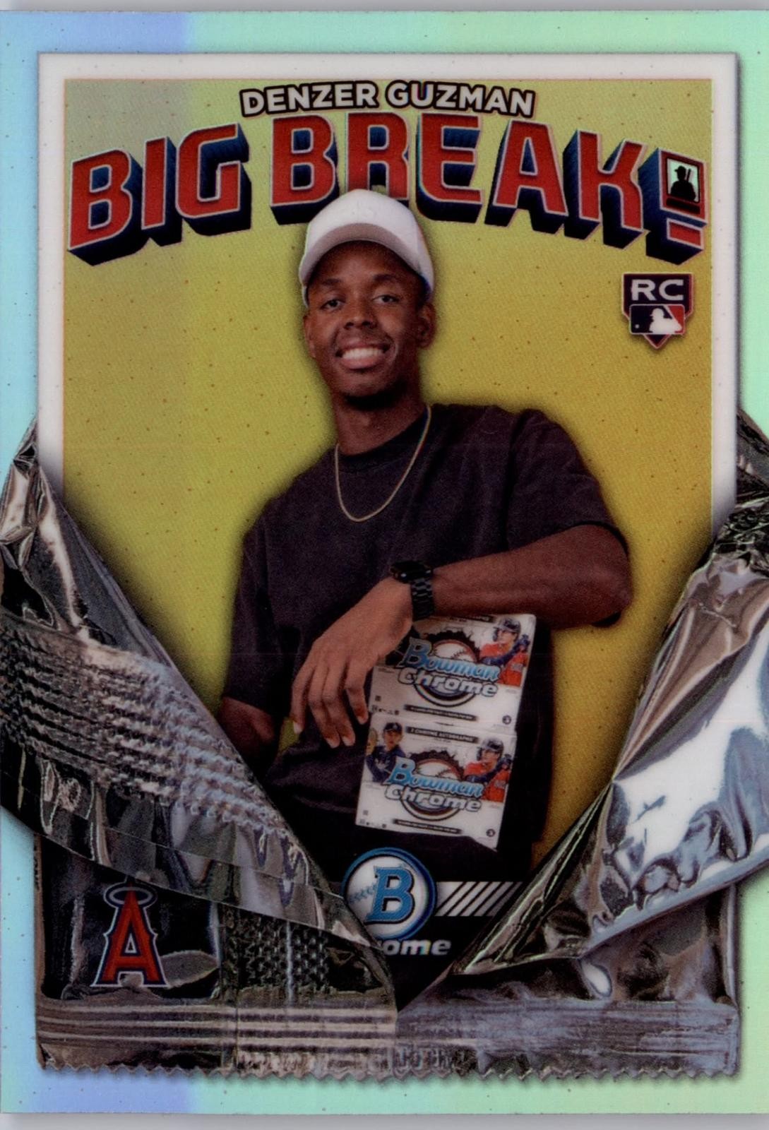 2026 Bowman Chrome #BB-8 Denzer Guzman Big Break!