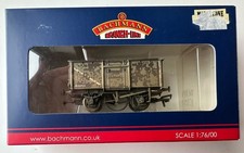 Bachmann 37-377F OO 16T Steel Mineral Wagon Pressed Door Weathered BR 1:76 Boxed