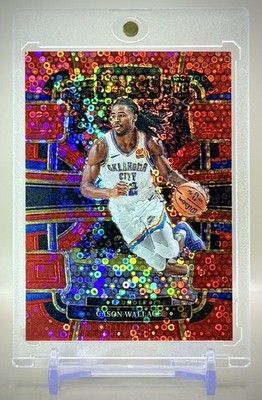 Cason Wallace 2023-24 Panini Select #88 Concourse Red Disco Prizm #/49 SP