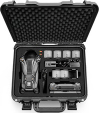 Waterproof Hard Carrying Case for DJI Mavic 4 Pro Drone, Creator Combo, Fly More
