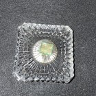 Waterford Crystal Marquis Desk Clock, 3 5/8” Square, 1” Thick, Needs Battery — photo 5