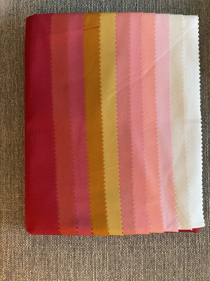 11 Fat Quarters Warm Coordinates By Laundry Basket Quilts - Image 2 of 2