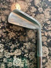 Antique Hickory Wood Shaft Wilsonian Flanged Mid Iron Golf Club C7