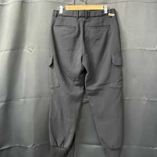 Songe Homme Black Cargo Jogger Pants Size 46