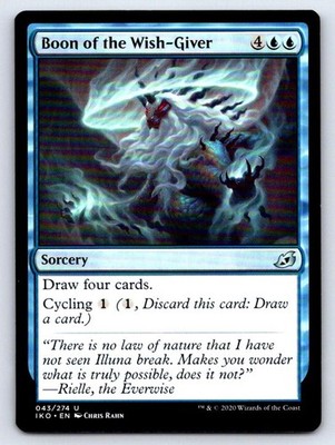 Boon of the Wish-Giver 43 Ikoria: Lair of Behemoths Magic: The Gathering LP