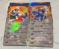 Lot of 10 25-26 Series 2 Boomtown Insert Tkachuk Xhekaj Seider Wilson Svechnikov