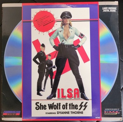 Ilsa: She Wolf of the SS Laserdisc 1975 Dyanne Thorne Uschi Digard