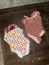 Vintage Y2K Girls Swimsuits Size 6 Exc Cond RARE