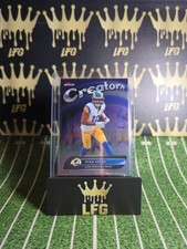 2025 Topps Finest Creators Puka Nacua CR-18 Los Angeles Rams 🔥🔥🔥