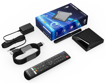 vSeeBox V5 Pro 2025 Media Player With WiFi 6 Bluetooth Voice Remote