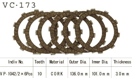 Kit embrayage NSR125 R résout le patinage des vitesses pour modèles 1990-2002