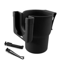 Car Cup Holder Expander, Cup Holder for Car, 2-in-1 Mobile Phone Drink Black