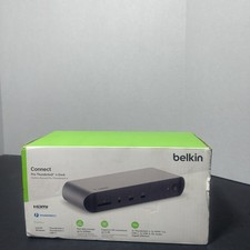 Belkin Connect Pro Thunderbolt 4 Dock: For Windows and MacOS.