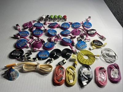 Cell Phone Car Charger And Cable Lot 