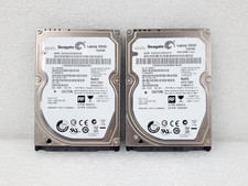 LOT OF 2 Seagate ST1000LM014 1TB 2.5" SATA 6Gb/s 64MB 5400 RPM Hard Drive