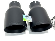 Escape Milltek Cerakote puntas negras GT100 para VW Golf MK6 MK7 R GTI T Roc Tiguan