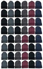 36 PK Yacht  Smith Assorted Colored Unisex Winter Beanies 36 - Hats